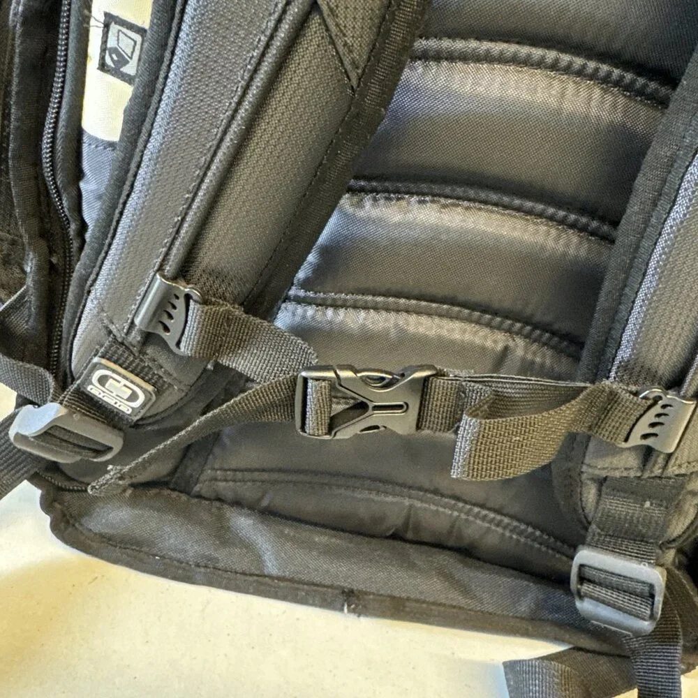 OGIO Metro Computer Laptop Backpack, Black Dot Fit‎ Embroidery